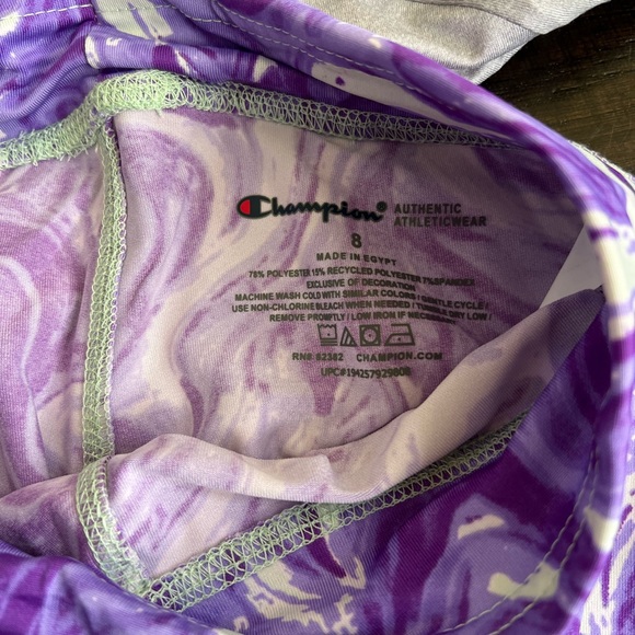Girls Champions 2 Piece T Shirt and Leggings Set NWOT - Picture 5 of 5